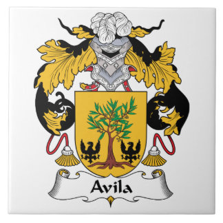 Azulejo Escudo de la familia de Ávila
