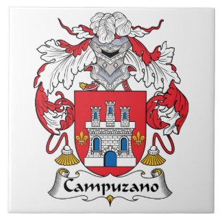 Azulejo Escudo de la familia de Campuzano