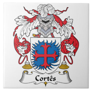 Azulejo Escudo de la familia de Cortes