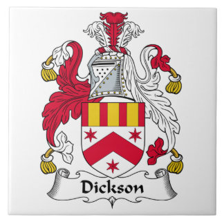 Azulejo Escudo de la familia de Dickson