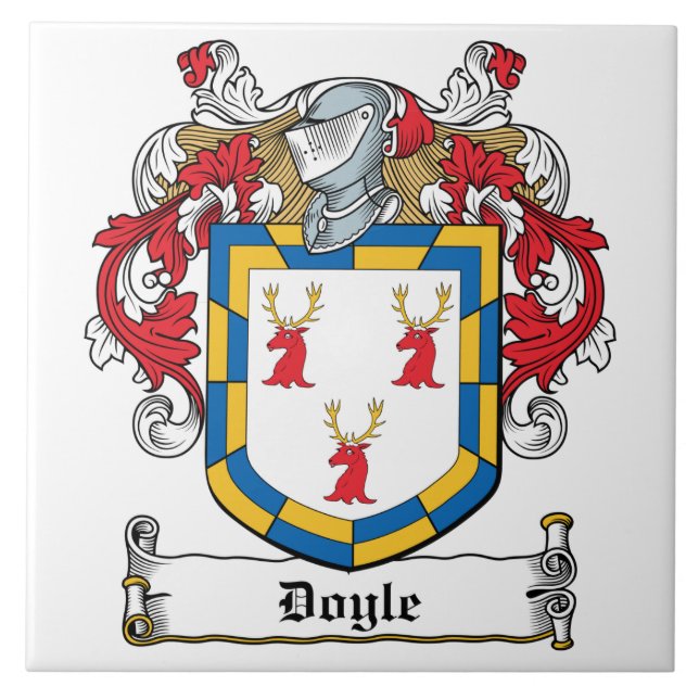 Azulejo Escudo de la familia de Doyle (Frente)