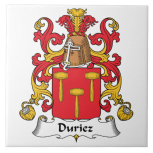 Azulejo Escudo de la familia de Duriez