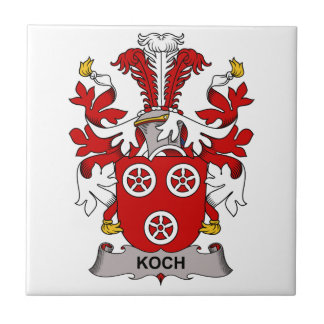 Azulejo Escudo de la familia de Koch
