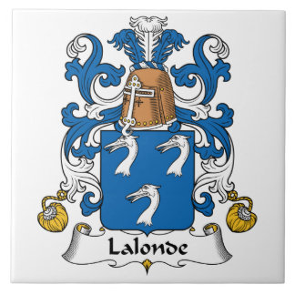 Azulejo Escudo de la familia de Lalonde