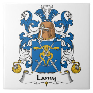 Azulejo Escudo de la familia de Lamy
