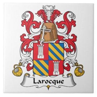 Azulejo Escudo de la familia de Larocque