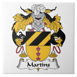 Azulejo Escudo de la familia de Martins
