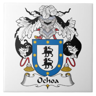 Azulejo Escudo de la familia de Ochoa