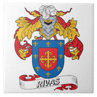 Azulejo Escudo de la familia de Rivas