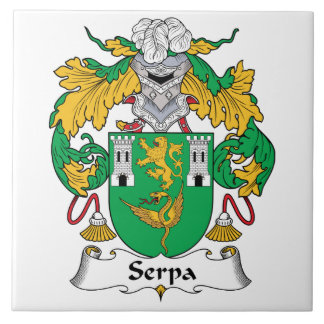 Azulejo Escudo de la familia de Serpa
