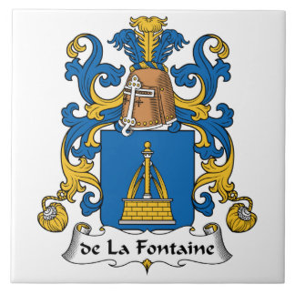Azulejo escudo de la Fontaine Family
