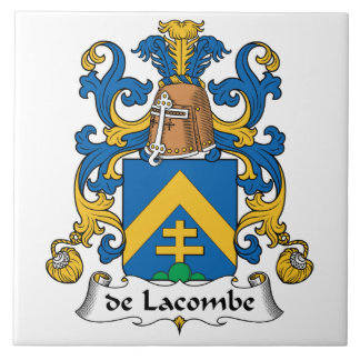 Azulejo escudo de LaCombe Family