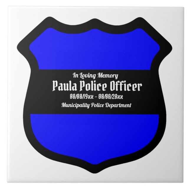 Azulejo Escudo de San Miguel (estilo 3) (Frente)