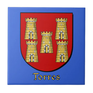 Azulejo Escudo familiar de Torres