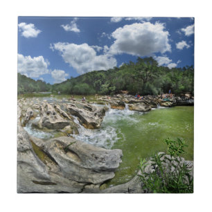 Azulejo Escultura Cae Pano - Barton Creek - Austin Texas