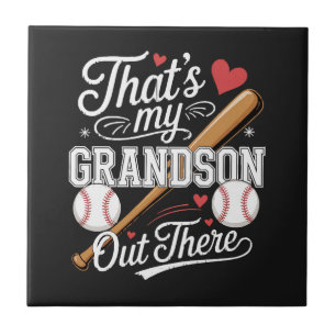Azulejo Ese es mi nieto ahí fuera Béisbol