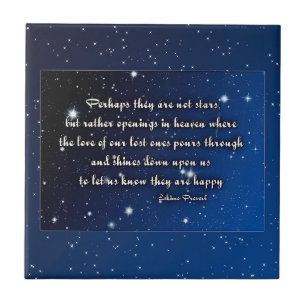 Azulejo Eskimo Proverb Quizás no son estrellas