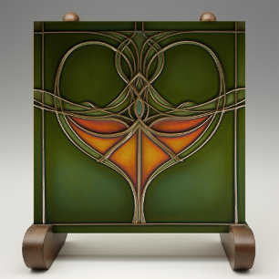 Azulejo Esmeralda Gracia Art Nouveau