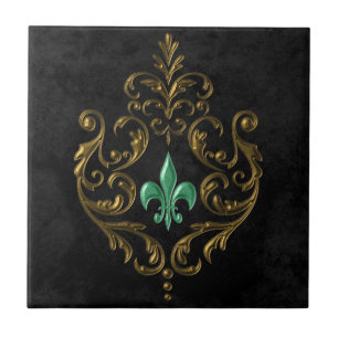 Azulejo Esmeralda Old Gold