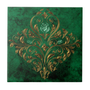 Azulejo Esmeralda Old Gold