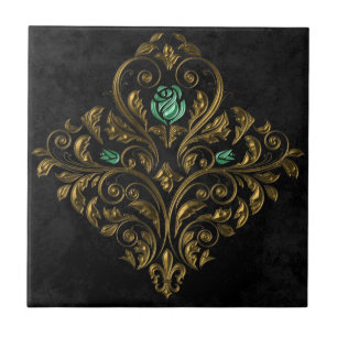 Azulejo Esmeralda Old Gold