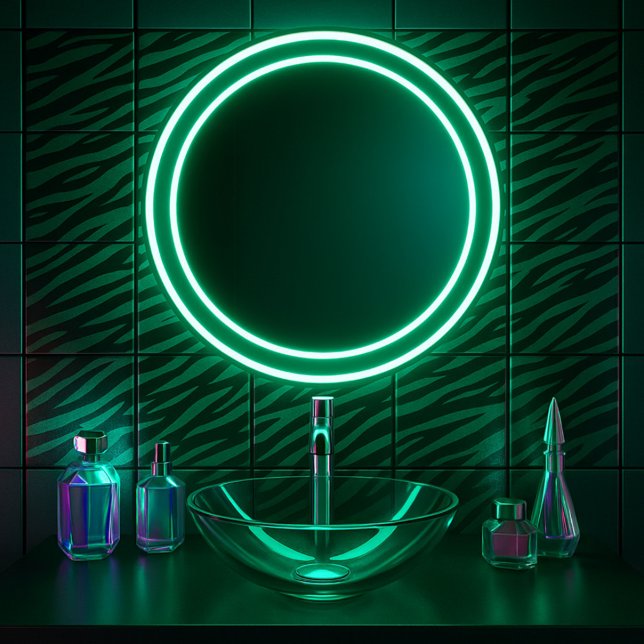 Azulejo Esmeralda Wild Glam Zebra Stripe (Subido por el creador)