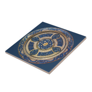 Azulejo España Blue & Gold Design c. 1430-1440 ~ * ~ ~
