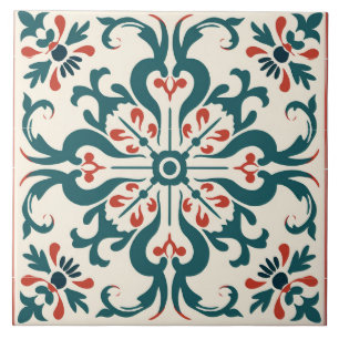 Azulejo Español Azulejo Cerámico Mediterráneo