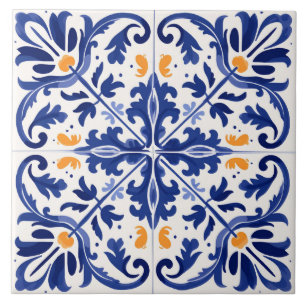 Azulejo Español Azulejo Cerámico Mediterráneo