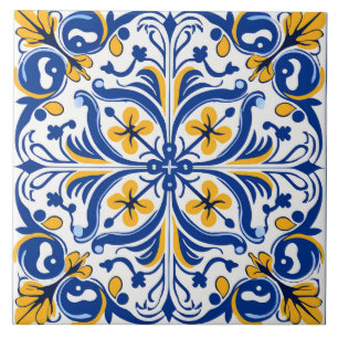 Azulejo Español Azulejo Cerámico Mediterráneo