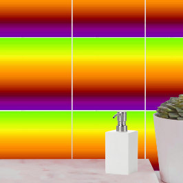 Azulejo Espectro de colores horizontales -3