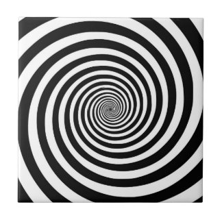 AZULEJO ESPIRAL LOCO DE BLACK/WHITE