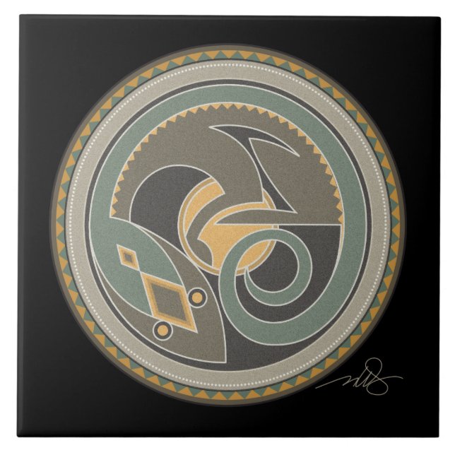 Azulejo Espíritu De Lizard (Frente)