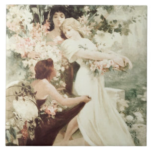 Azulejo Espíritu mucha de primavera