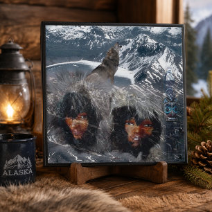 Azulejo Espíritu Nativo en Alaska