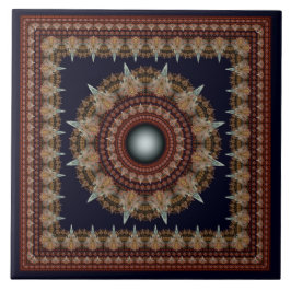 Azulejo Espléndido ornamento fractal alcaleidoscópico