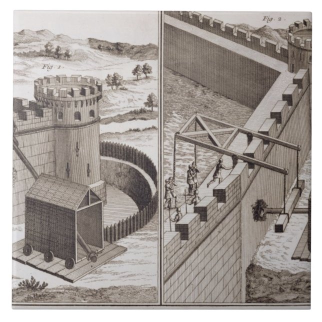 Azulejo Espolones de estropicio romanos, del 'DES S de (Frente)