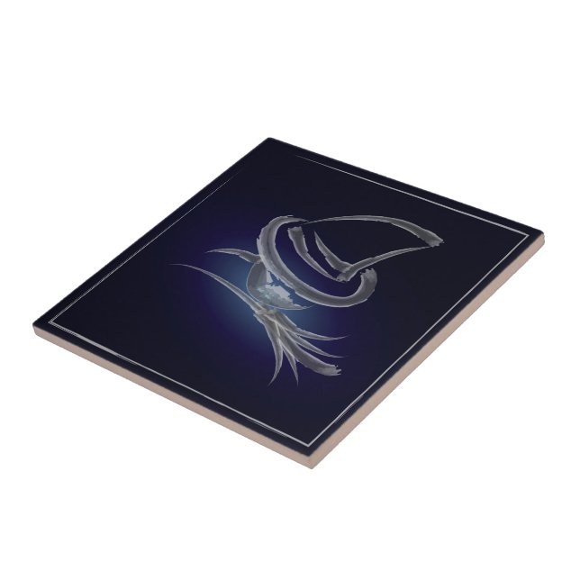 Azulejo Esposa de Halloween 2 (Lado)