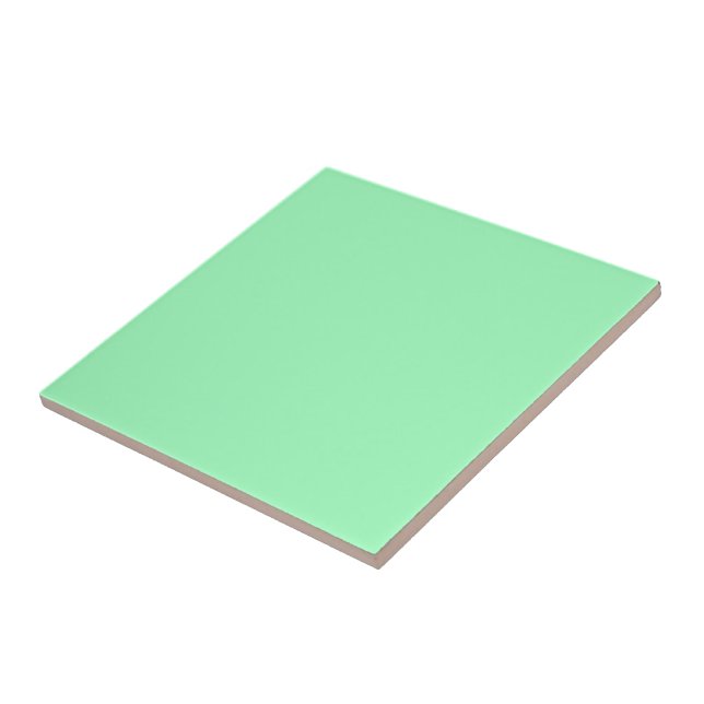 Azulejo Espuma marina ligera (color sólido)  (Lado)