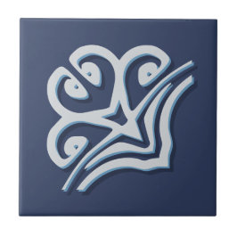 Azulejo Esquina de desplazamiento de borde de bosque de bo