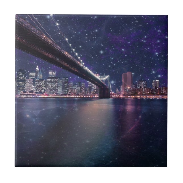 Azulejo Esquina espacial Manhattan (Frente)