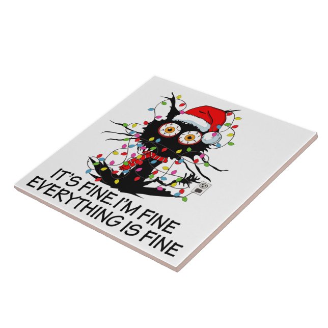 Azulejo ¡Está bien! Mosaico (Lado)