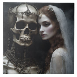 Azulejo Esta novia demoníaca de cierre encadenada por una