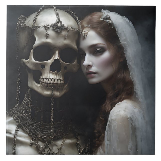 Azulejo Esta novia demoníaca de cierre encadenada por una  (Frente)