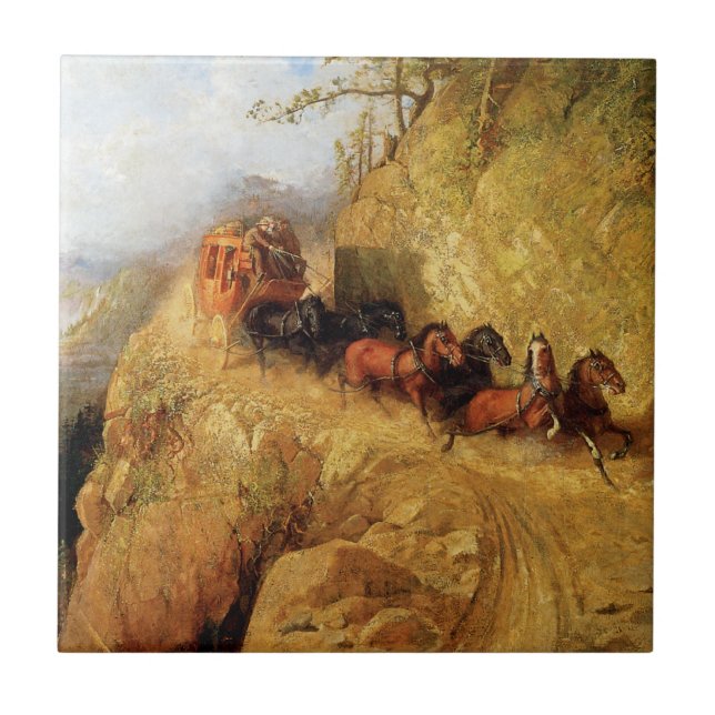 Azulejo Estacionamiento en California (Frente)