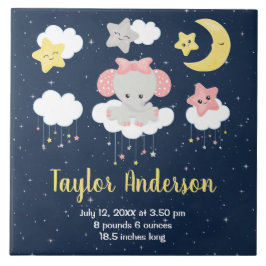 Azulejo Estadísticas de nacimientos de niños elefantes de