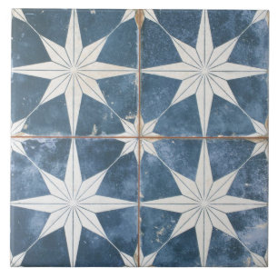 Azulejo - Estallido de Estrellas Azul