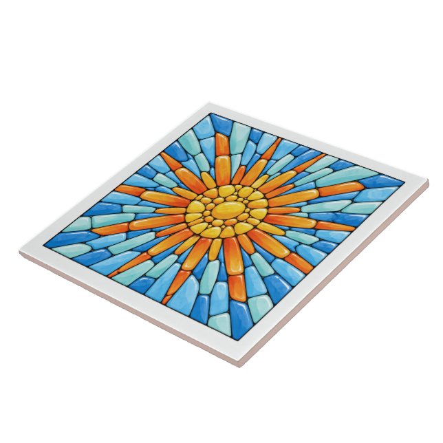 Azulejo Estallido de Sol Radiante (Lado)