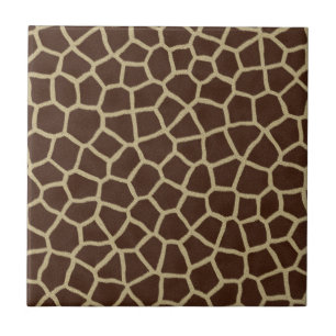 Azulejo Estampa de animal de jirafa