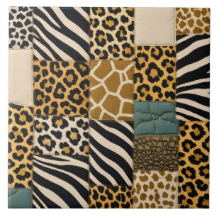 Azulejo Estampado Animal de Parche